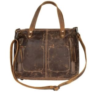 Myra leather bag
